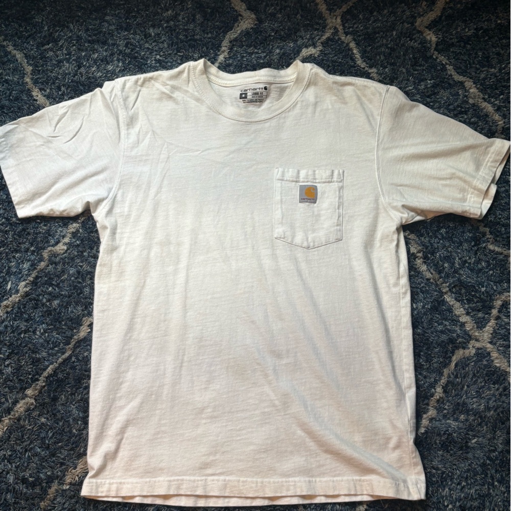Carhartt Cream Pocket Tee